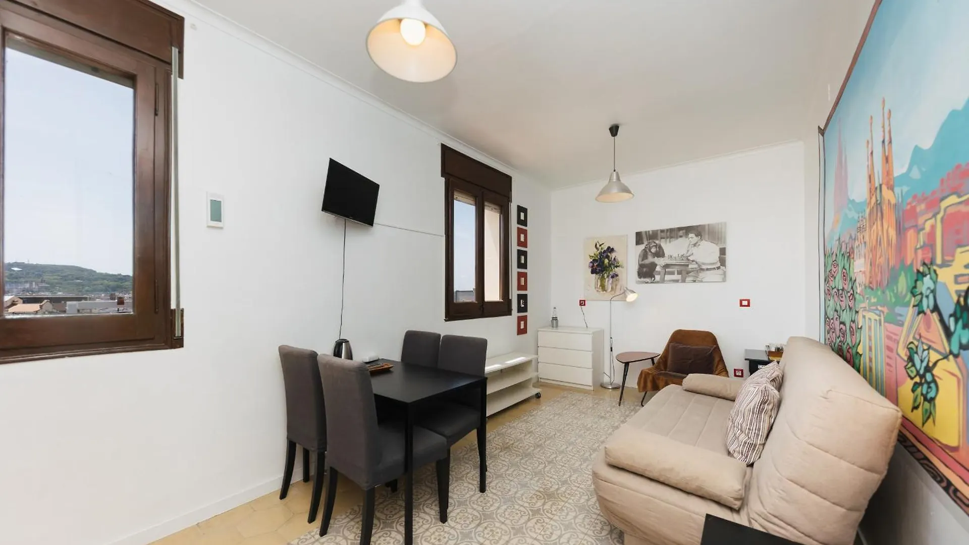 Appartement Barcelona City Center Plaza Catalunya Spanje